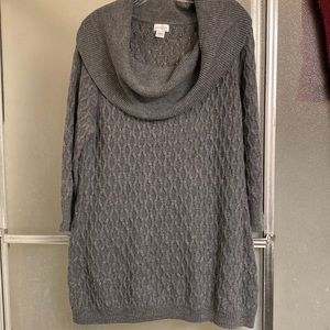 Jaclyn Smith Grey Sweater